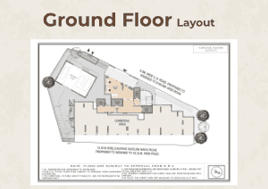 Ground Floor Layout plan