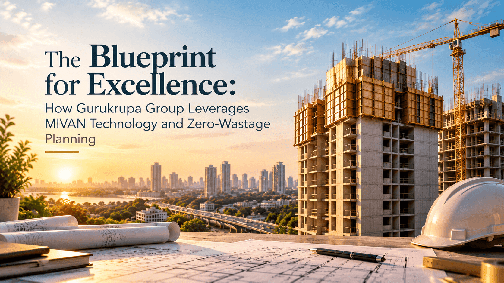The Blueprint for Excellence: How Gurukrupa Group Leverages MIVAN Technology and Zero-Wastage Planning