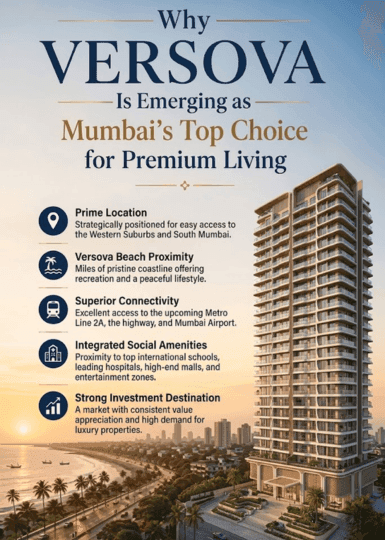 Why Versova Is Emerging as Mumbai's Top Choice for Premium Living